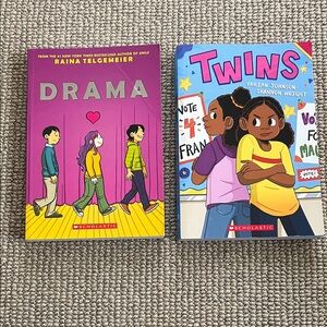 Scholastic Kids Book Set - Drama & Twins